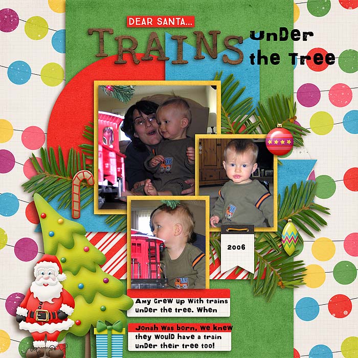 Trains Under the Tree