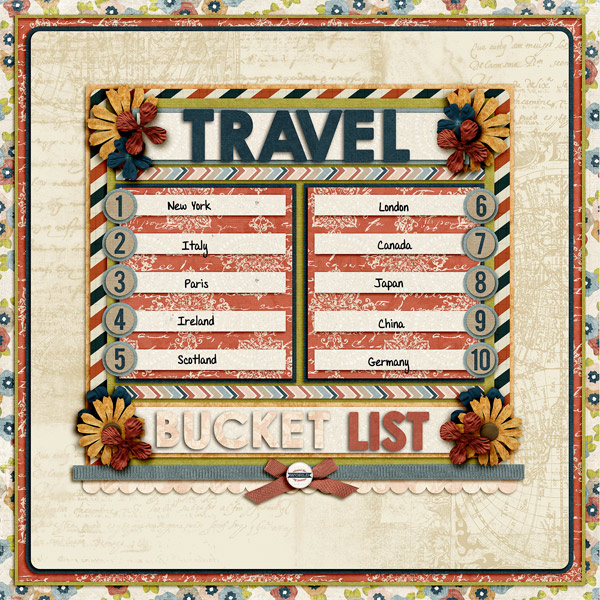 Travel Bucket List