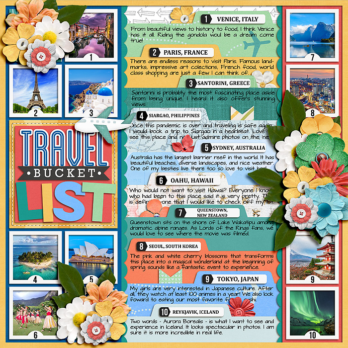 Travel Bucket List