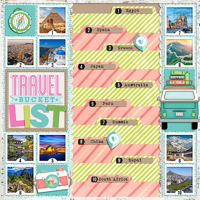 Travel Bucket List