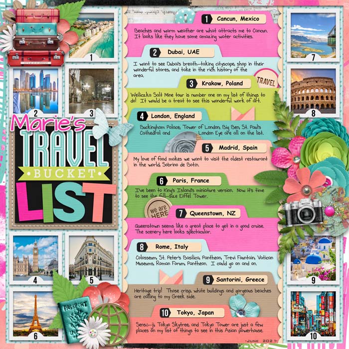 Travel List