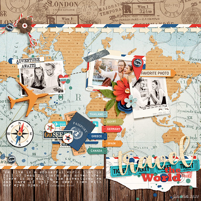 travel the world