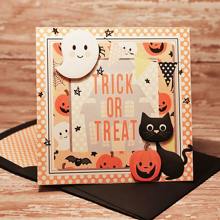 Trick or Treat card