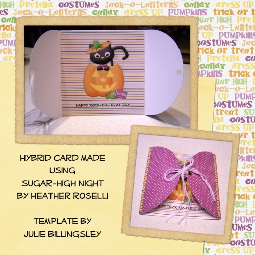 Trick-or-Treat Day Hybrid Card