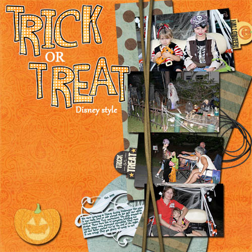 Trick or Treat Disney Style