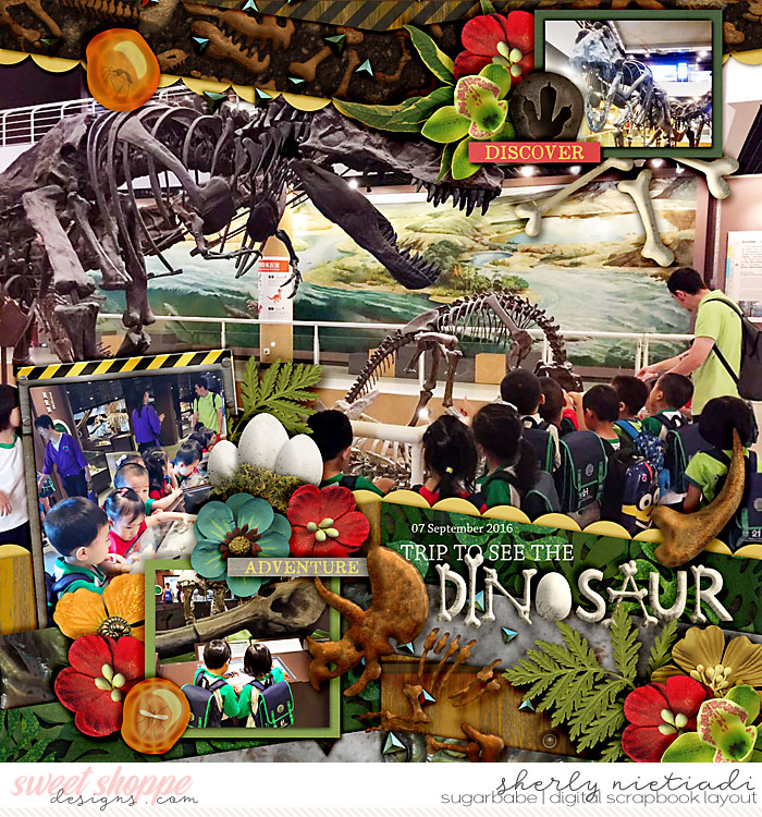 Trip to see the dinosaur