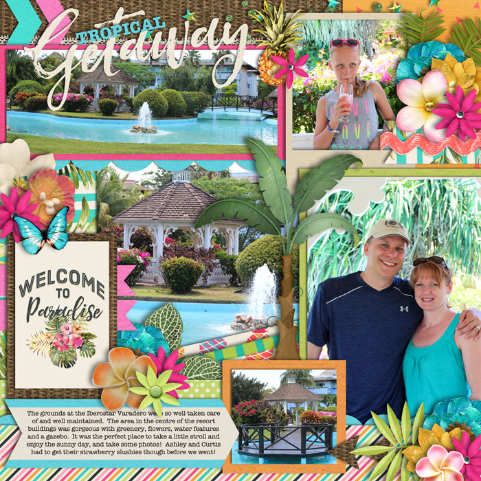 Tropical Getaway (left)
