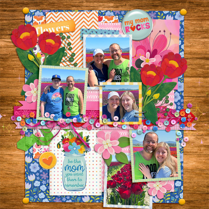 Tulips with Mom