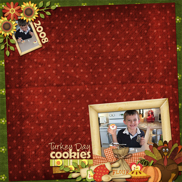 Turkey Day Cookies