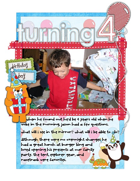 Turning 4