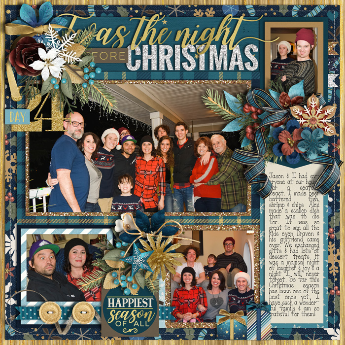 Twas the night before Christmas Day 24