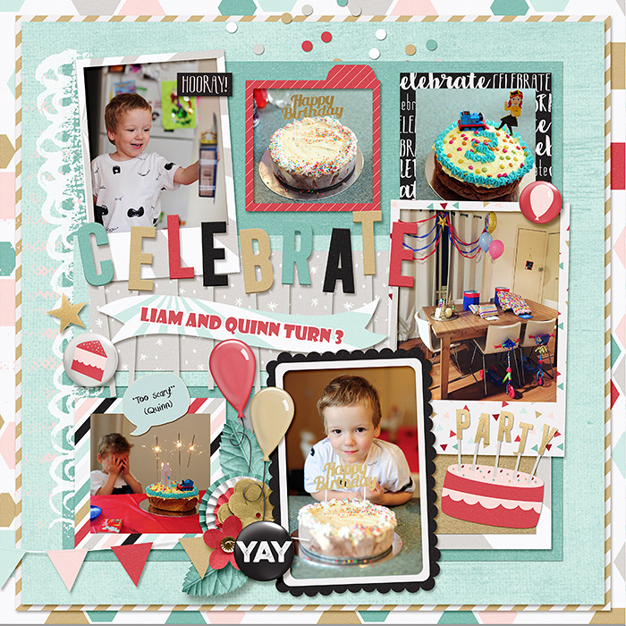 Twins' 3rd Birthday (left)