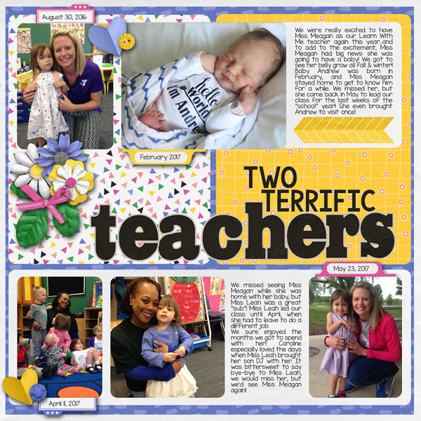 Two Terrific Teachers - March Passport #11