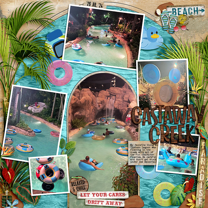 Typhoon Lagoon Castaway Creek | SAT Week 2 Arches Ntl Park