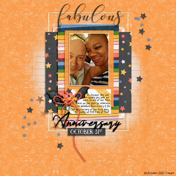 Typography: November 2021 - Fabulous Anniversary