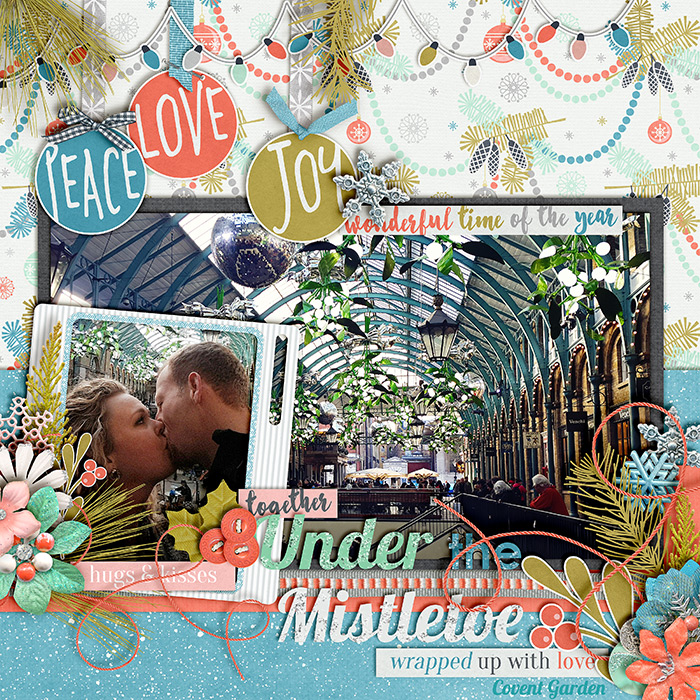 Under the mistletoe