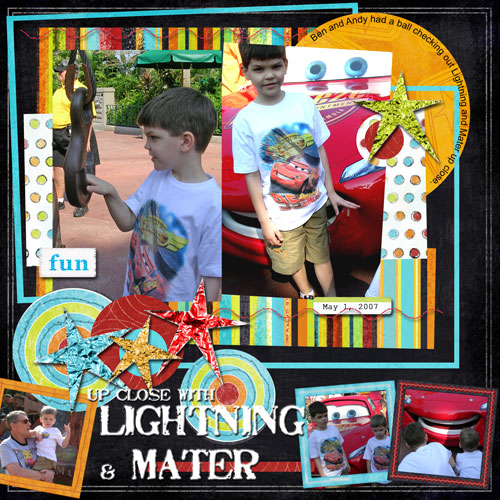 Up Close with Lightning and Mater