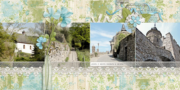 Up to the castle