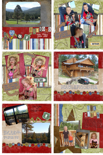 Vacation album- July Hybrid Workshop