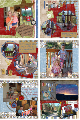 Vacation album- July Hybrid Workshop