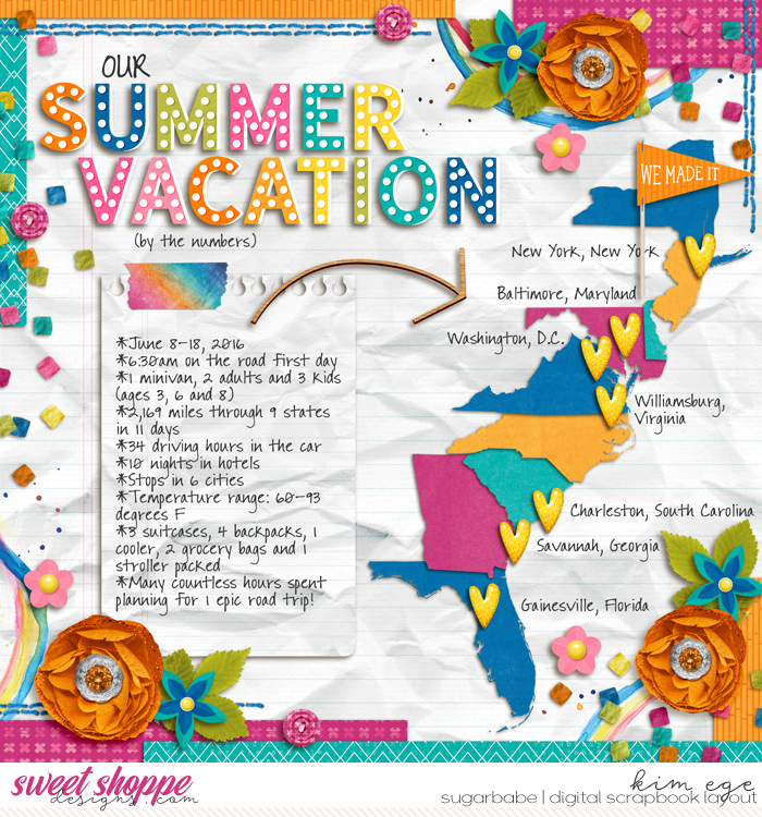 Vacation by the Numbers