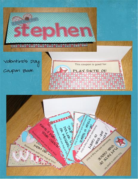 Valentines Day Coupon Book