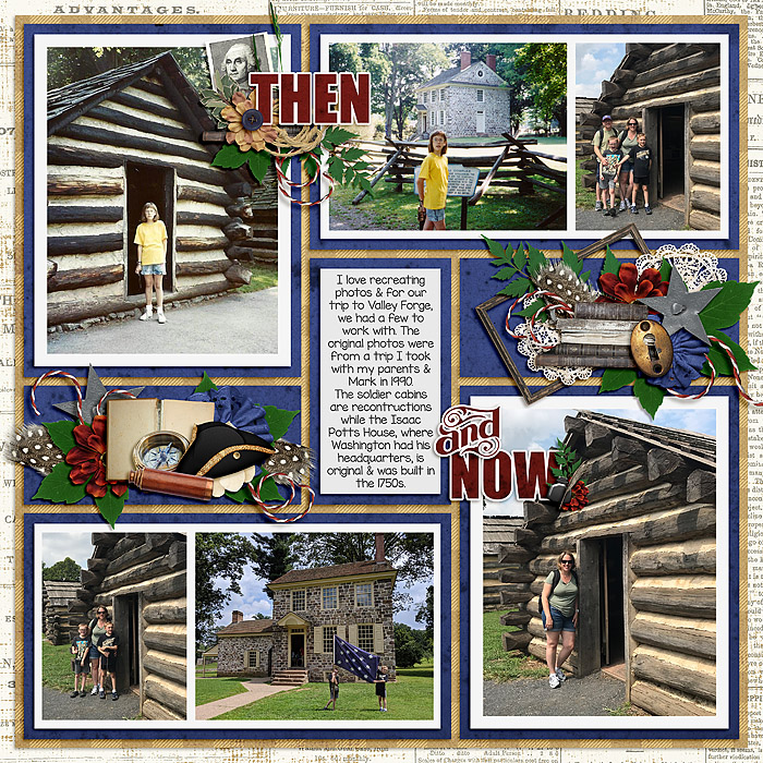 Valley Forge Then & Now
