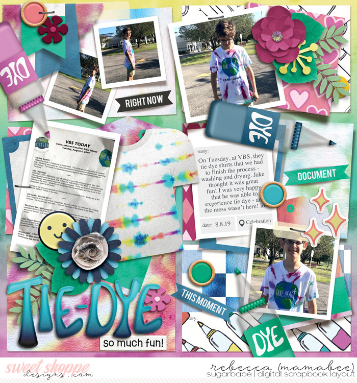 vbs tie dye shirts