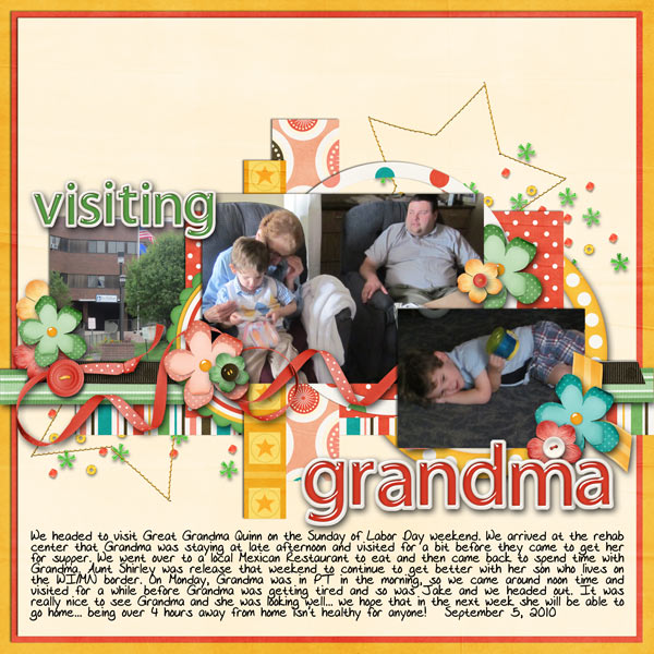 visiting grandma