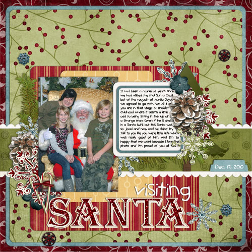 visiting SANTA