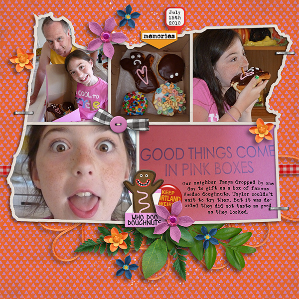 VOODOO doughnuts in Portland, Oregon