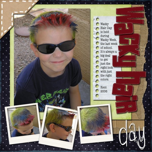 Wacky Hair Day