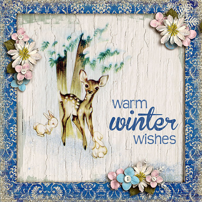 Warm Winter Wishes card