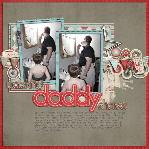Watching Daddy Shave