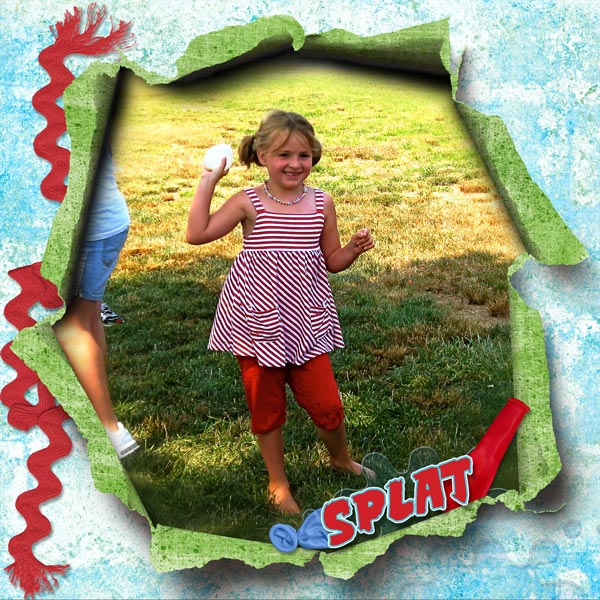 Water Balloon Fun with Ashley