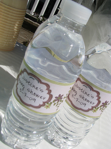 Water Bottle Labels