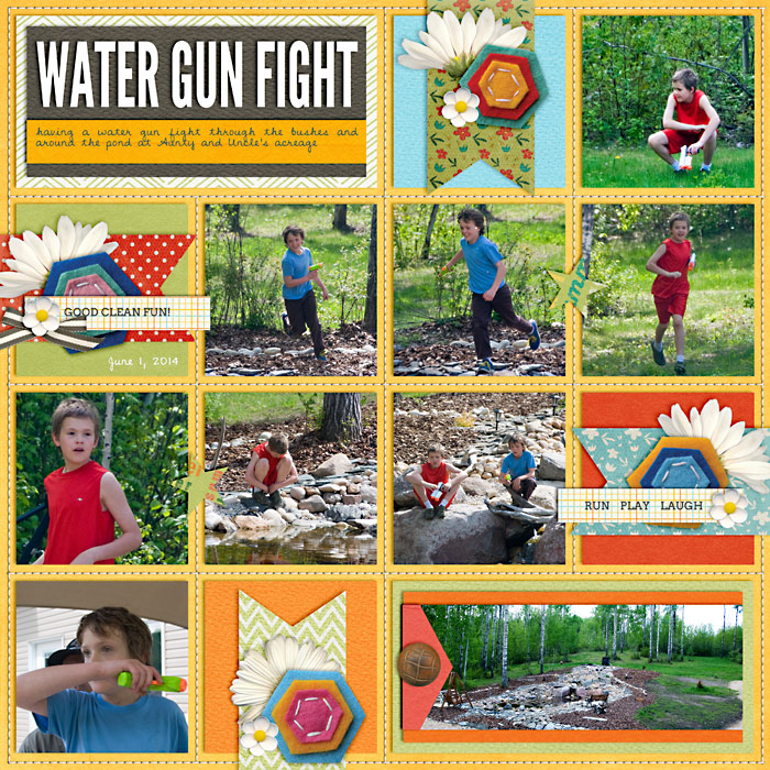 Water Gun Fight