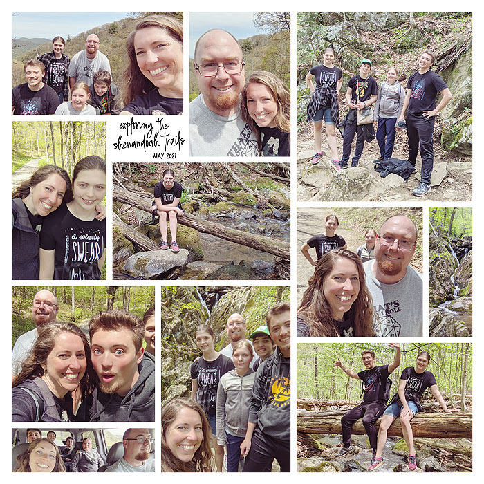 waterfall hike