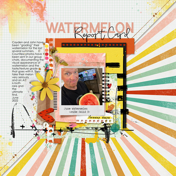 Watermelon Report Card
