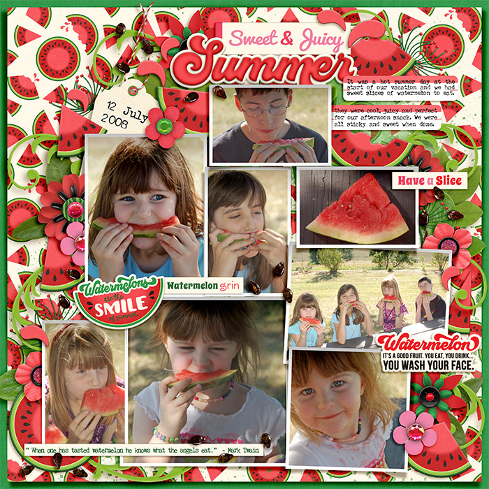 Watermelon Smiles | SAT Shadowbox Aug 1