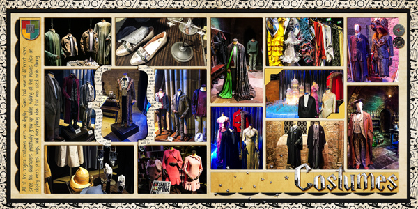 #WBLondonTour, Costumes