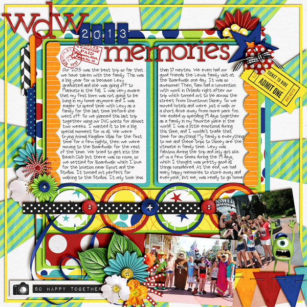 WDW 2013 Memories