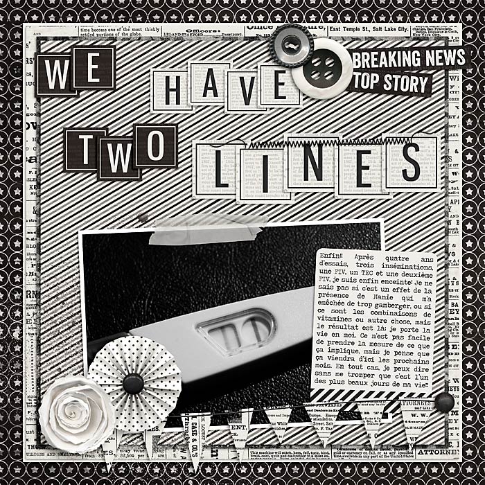 We have two lines!