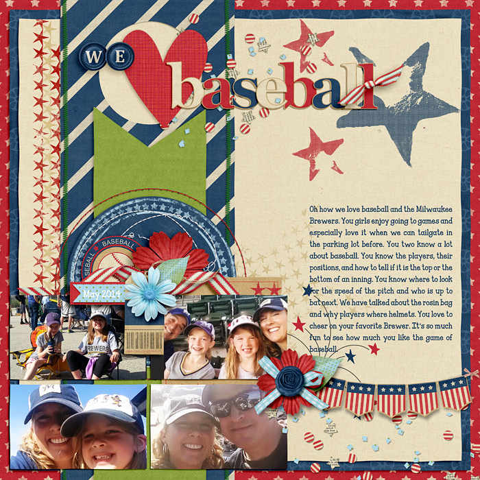 We love baseball
