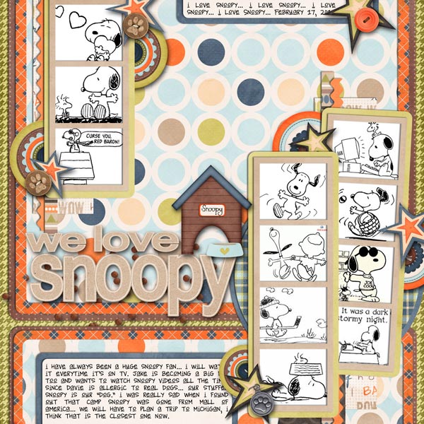 We Love Snoopy