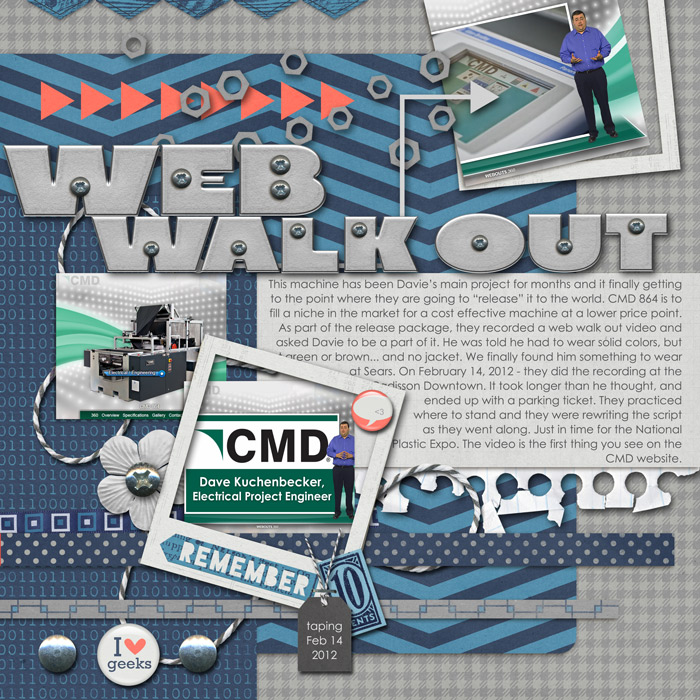 Web video, left page