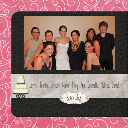 Wedding:  Family