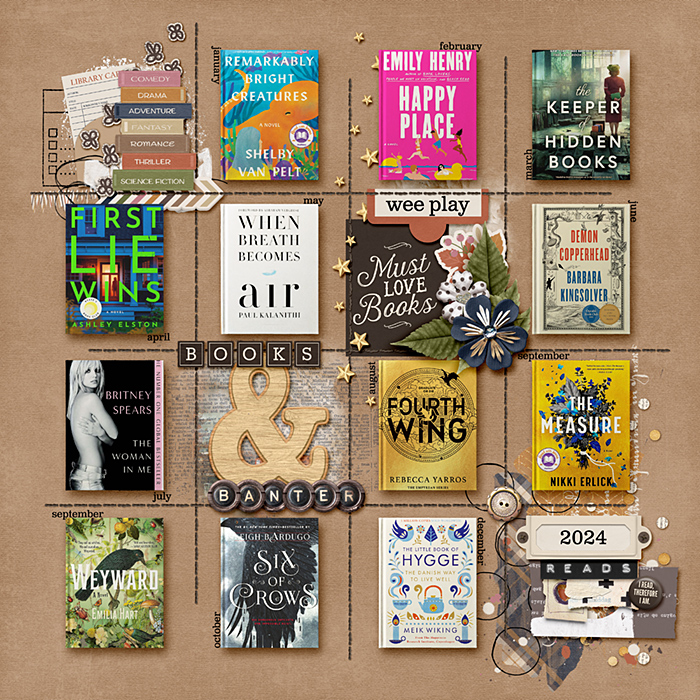 Wee Play Books & Banter 2024 Reads
