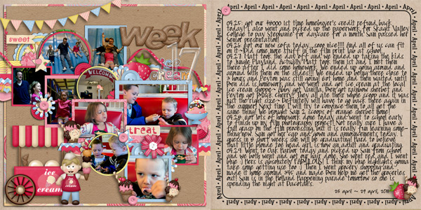 Week 17 {2nd 2 pager}