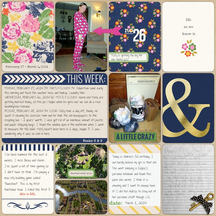 Week 8 & 9 2014